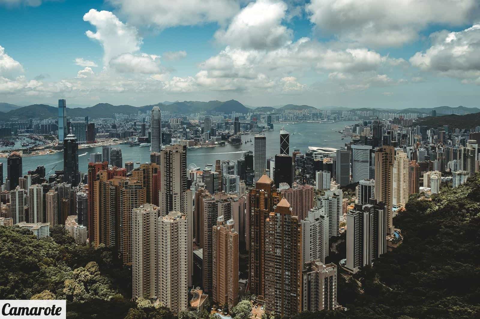aerial view of cityscape